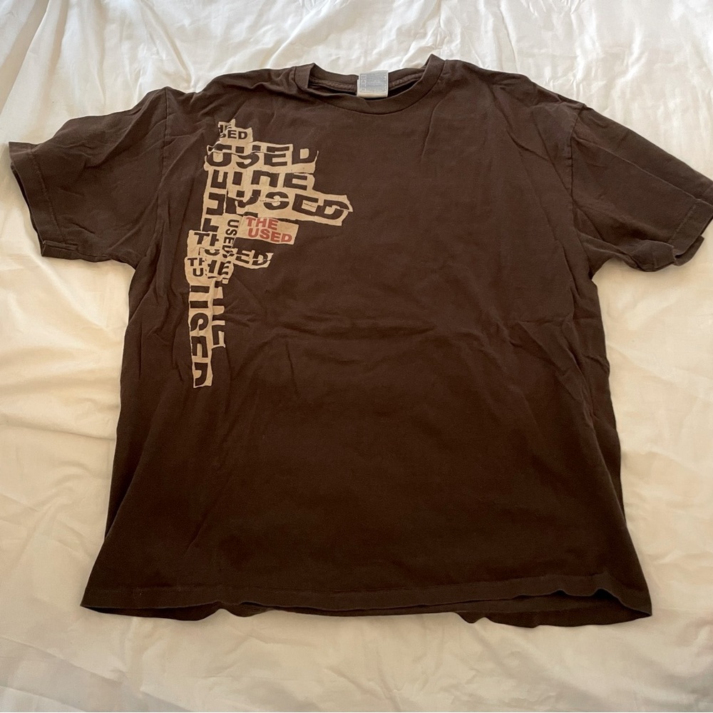 The Used Band Merch TShirt